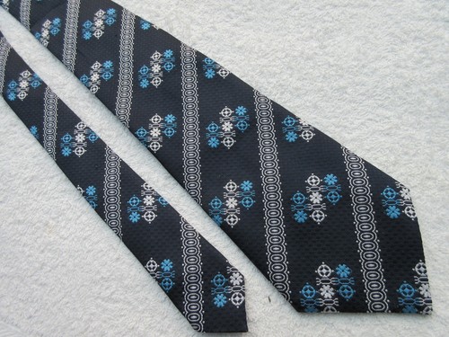 Vintage wide kipper blue - wide,