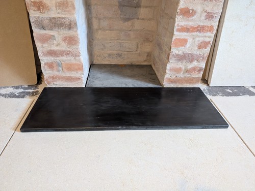 Welsh slate hearth - welsh, hearth.