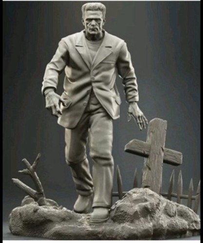 Printed frankenstein - 3d,