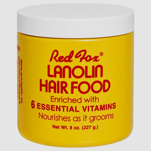 Red fox lanolin hair food - red,
