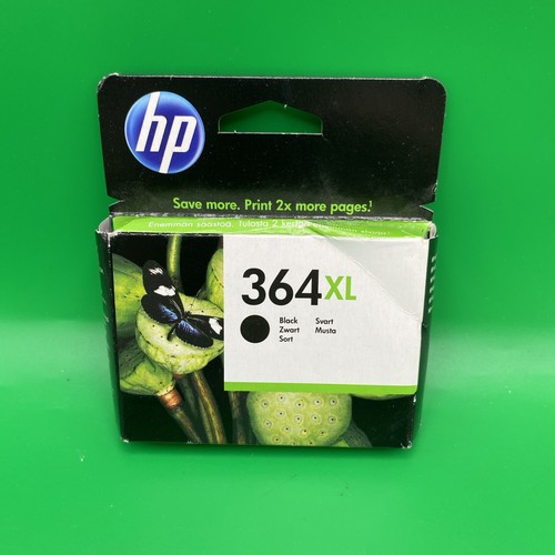 Genuine 364xl black ink - black,