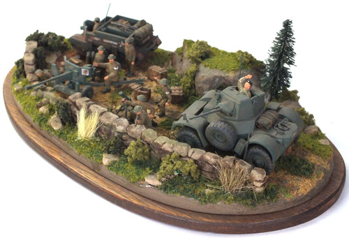 Scale diorama british ww2 - scale,