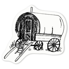 'Romany Caravan' Decal
