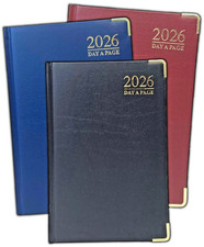 2026 A5, A4 Page A Day Diary
