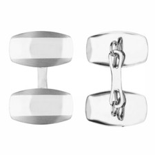 Rectangular Cufflinks In 18