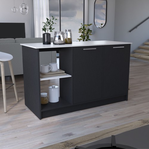 Kitchen island with - kitchen, top