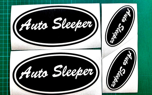 Autosleeper oval sticker - oval,