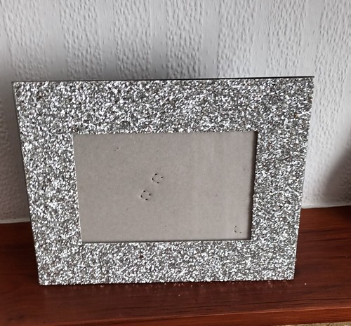 Glitter photo frame - ., silver