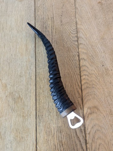 Vintage bottle opener african - bottle,