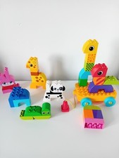 Lego Duplo Sets 10554 Toddler Build & Pull Along And Set 10573 Creative Animals 