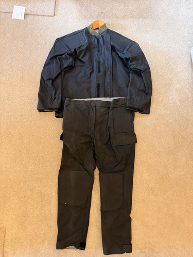 Waxed cotton motorcycle jacket - cotton,