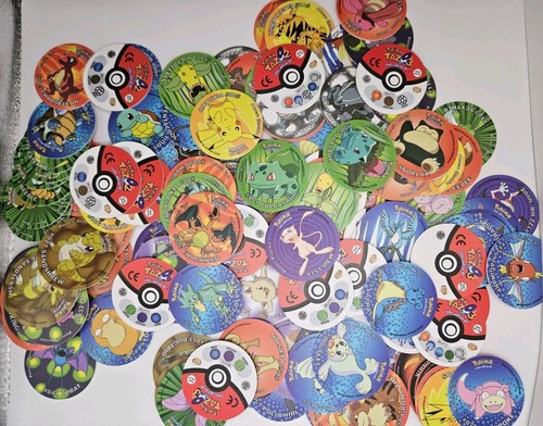 Pokemon tazos 2002 version - tazos,