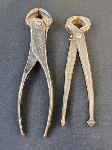 Vintage antique forged steel - forged,