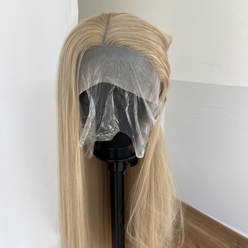 Lace frontal wig - lace, blonde