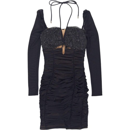 Self portrait black - black, diamante