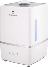 PureMate 5L Ultrasonic Cool & Hot Mist Humidifier with Ioniser & Aroma Diffuser