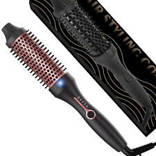 3 in 1 Thermal Brush for Hair 38mm Volumizing Curling Brush, Hot Brush Ionic UK