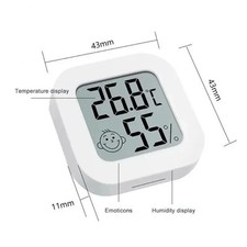 Universal Digital LCD Thermometer Hygrometer Sensor Humidity Meter Room Indoor