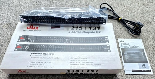 Dbx 215 dual - dbx, 15-band
