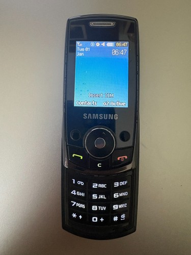 Samsung sgh j700i black retro - black,