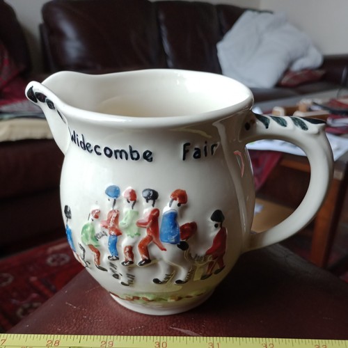 Vintage widecombe fair pottery - fair,