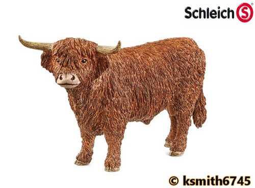 Schleich highland bull plastic - highland,