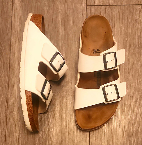 Birkenstock arizona white two - arizona,