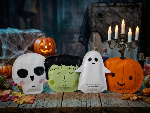 Halloween scented sheet - halloween, face