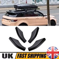 4PCS Roof Rack Cover Rail End Caps Trim For Land Rover For Freelander 2 2006-13