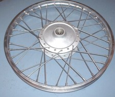 YAMAHA FS1E 1974 - 1990 FRONT WHEEL NO SPEEDO DRIVE LEFT HAND BRAKE PLATE 