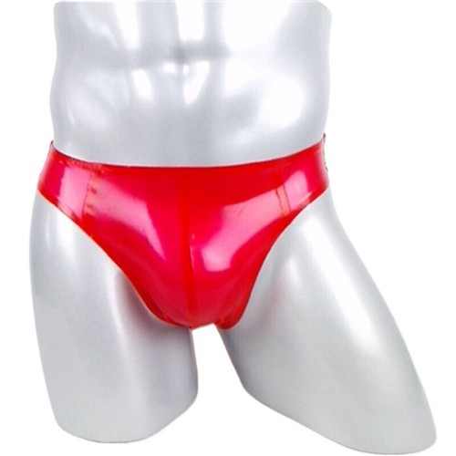 Sexy latex men briefs - sexy,