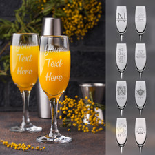 Personalised Champagne Flute