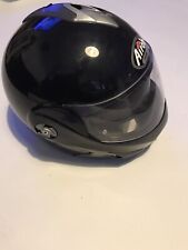 Airoh Mathis see Rs X Flip Front Motorbike Helmet Black Size Xs