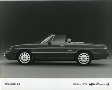 Alfa Romeo Spider 2.0 S4 Pininfarina 1992 original official press photo