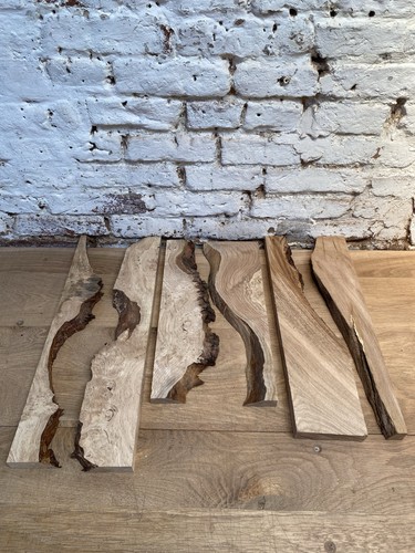 Waney edge live oak - edge, burr
