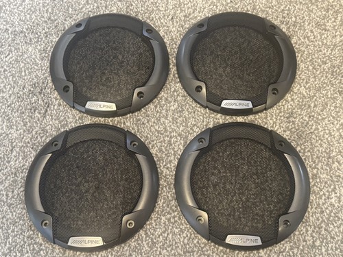 Alpine speaker grilles - 4x,