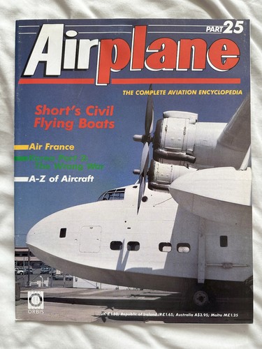 Airplane magazine issue - airplane,