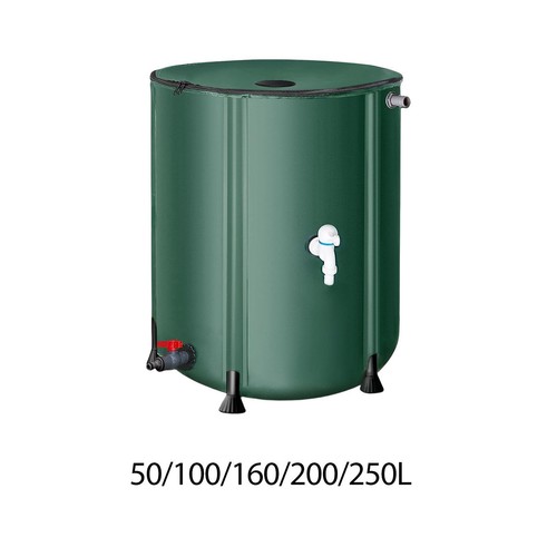 Foldable rain barrel - foldable, simple
