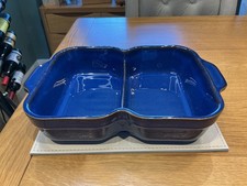 DENBY IMPERIAL BLUE DIVIDED