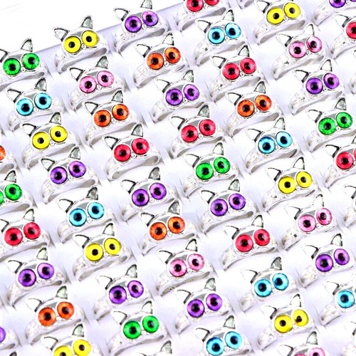 30pcs cute cat - rings, for