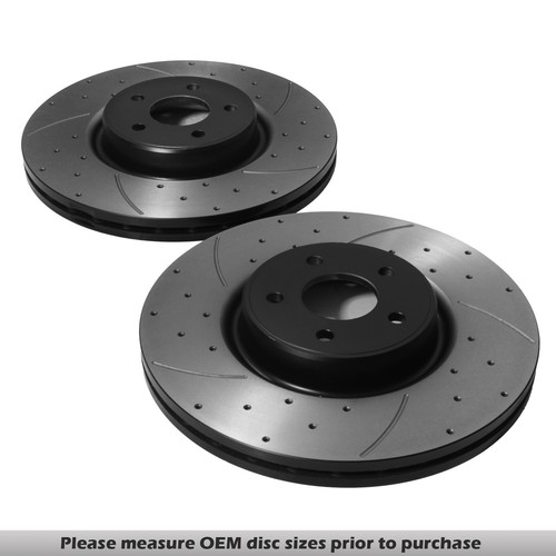 Front drilled grooved 336mm - front,