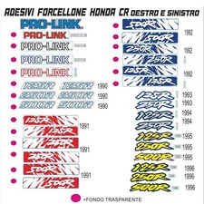Set 2 Stickers Fork Swingarm