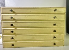 VTG 60s Jewelry Box 6 Tier