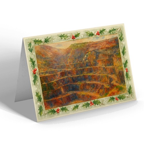 Xmas notelet the penrhyn - xmas,