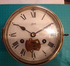 Schatz Ships clock Brass for parts