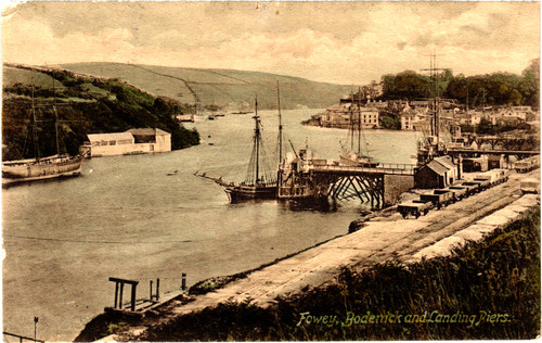 Fowey bodenick landing piers - fowey, &