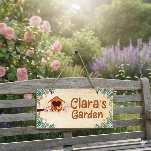 Personalised garden sign - personalised,