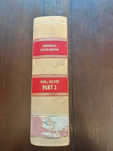 General stud book vol part - general,
