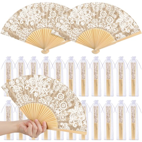 Set wedding hand fans - 36,