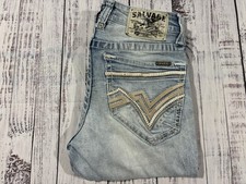 Mens Salvage Jeans Sz 28 X 33